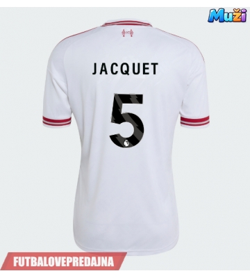 Lacne Muži Futbalové dres Liverpool Jeremy Jacquet #5 2026-27 Krátky Rukáv - Preč